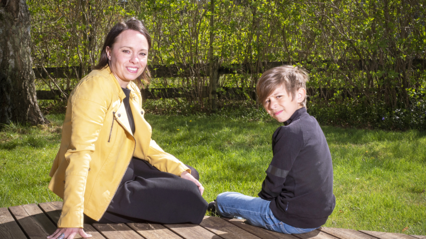 Cecilia Grahn, diagnostiserad med HAE. Foto: Anders Roos.