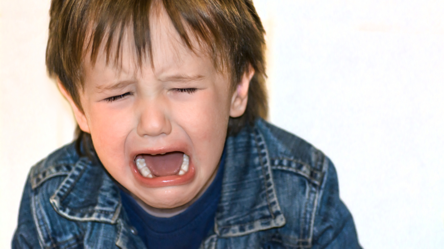 Vid affektanfall kan barnet i värsta fall tappa andan och svimma, men det är ofarligt. Foto: Shutterstock