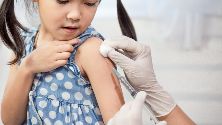  Vaccination mot pneumokocker och haemophilus verkar ge barn skydd mot andra sjukdomar långt senare i livet. Foto: Shutterstock