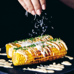 Grillad majs med miso ponzu