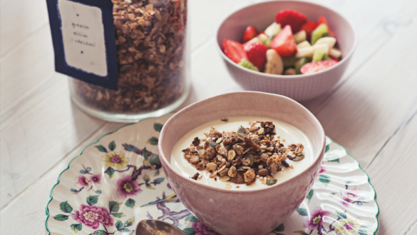 Magvänlig granola