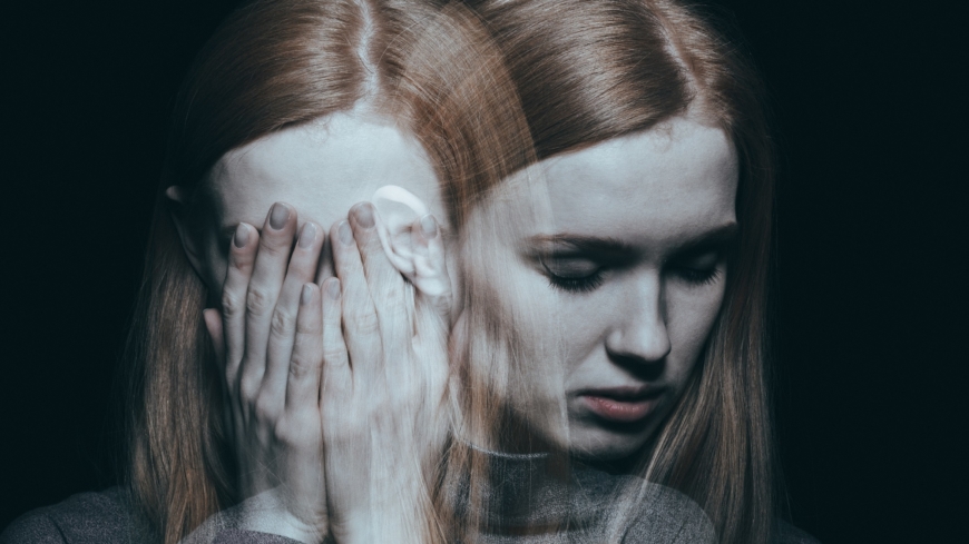 Schizoaffektivt syndrom visar sig genom en blandning av depression, mani och overklighetskänslor. Foto: Shutterstock
