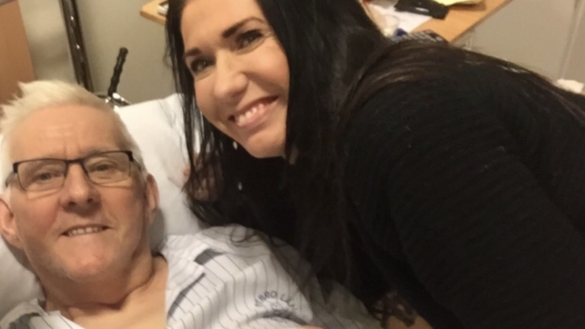 ”När pappa förstod att han skulle dö hade han ett mål; att sprida budskapet om urinblåsecancer”