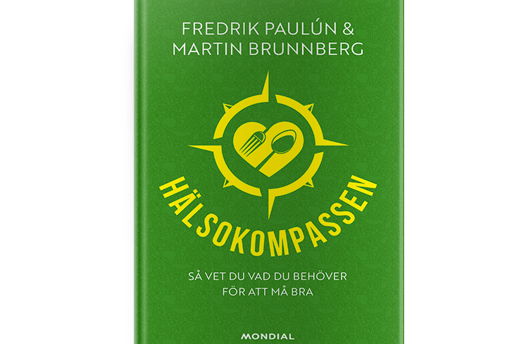 Hälsokompassen - en ny bok av Fredrik Paulún och Martin Brunnberg. Bild: Mondial Foto: Shutterstock