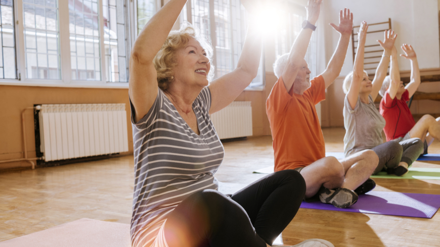 Att vara fysiskt aktiv i 60-årsåldern kan påverkar hälsa och välbefinnande även efter 80 års ålder. Foto: Getty Images