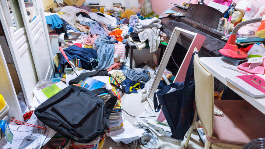 Vid samlarsyndrom syns belamring och kaos bland föremål i hemmet, så kallad clutter. Foto: Getty Images