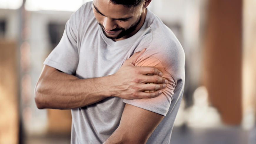 Bicepsseneruptur kan vara proximal eller distal. Foto: Getty Images