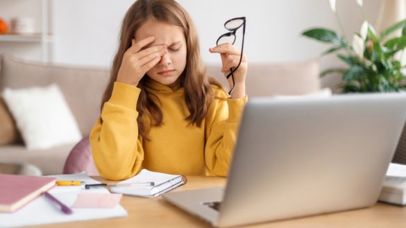 Ögonproblem hos barn (irriterade ögon): orsak, symtom & behandling