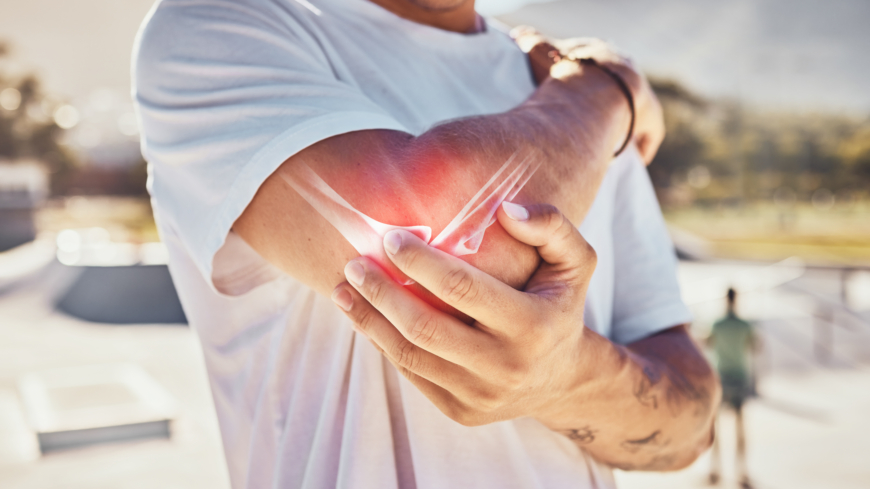 Inflammation i sen- eller ledbandsfästen kan orsaka stor smärta. Foto: Getty Images