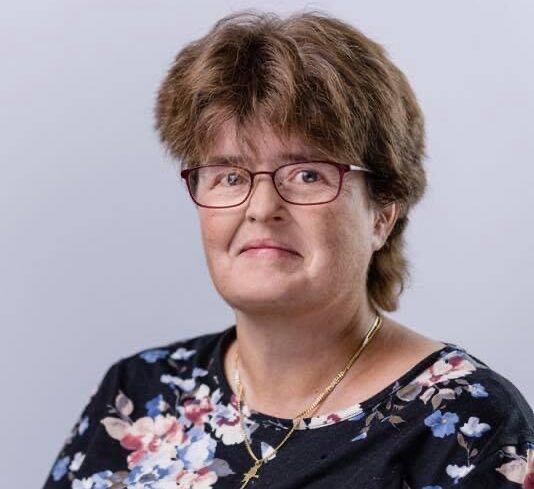 Leine Persson delar med sig av sin erfarenhet av att leva med icke småcellig lungcancer och ger råd till nydiagnostiserade patienter. Foto: privat