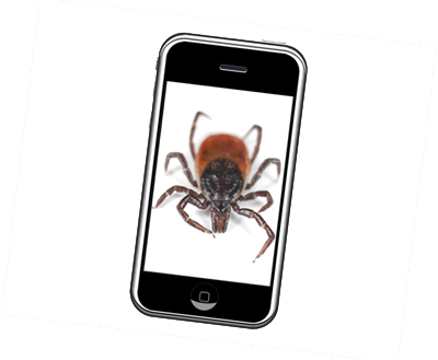 Fästing Guiden hjälper dig hålla kolla på fästingarna!