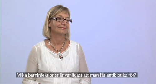 Webb-TV: Läkemedelsverket upplyser om antibiotika för barn