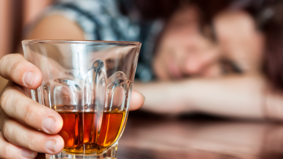Alkoholberoende måste inte sluta dricka