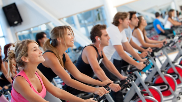 Spinningpass ger samma indikationer som hjärtinfarkt