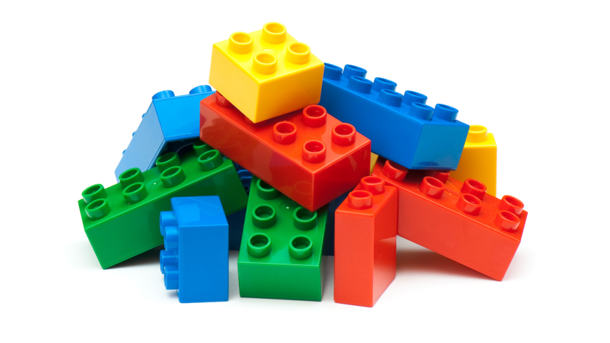 Lego och klossar lika poppis bland pojkar som flickor