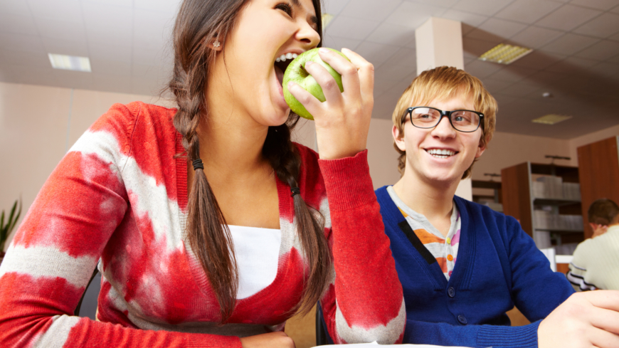 7-8 portioner om dagen kan påverka unga människors humör. Foto: Shutterstock