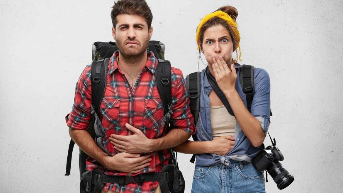 Varannan svensk upplever problem med magen under semestern