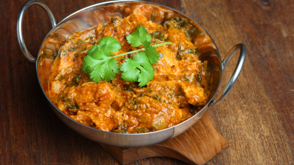 Kycklingcurry med ris