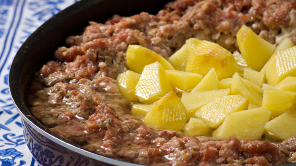Köttfärsgryta med potatis