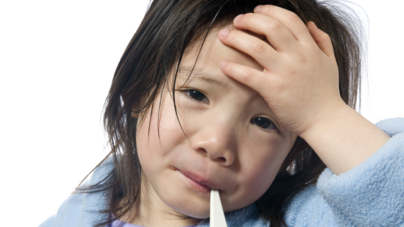 Tredagarsfeber (Exantema subitum)